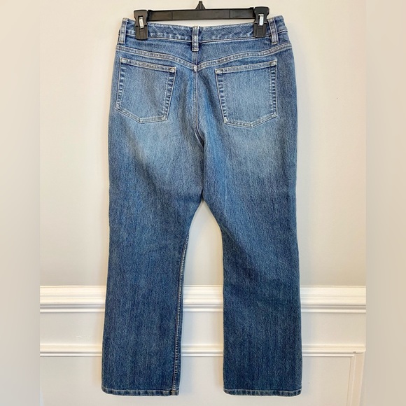 Liz Claiborne boot cut fit stretch jeans size 6 petite - Picture 2 of 7